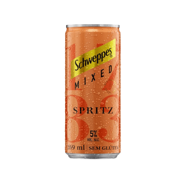 Bebida Alcóolica Schweppes 269ml Lata Spritz