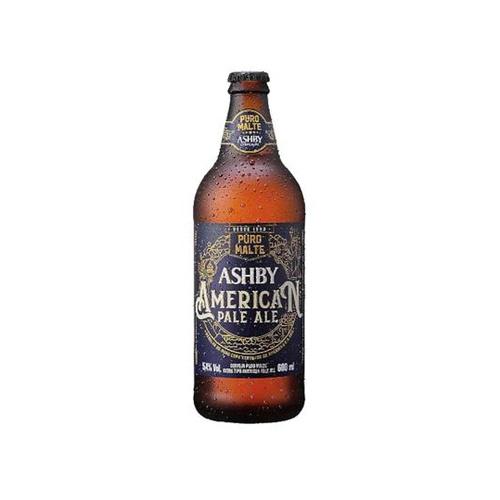 CERVEJA PURO MALTE ASHBY AMERICAN PALE ALE 600ML