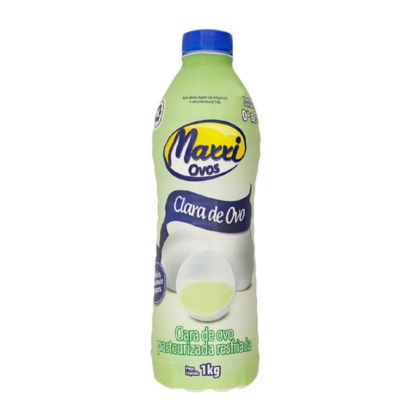 CLARA DE OVO PASTEURIZADA MAXXI OVOS 1KG