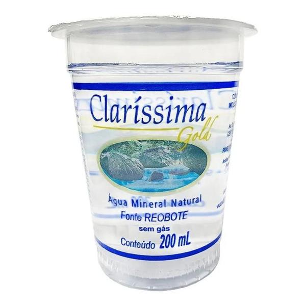 AGUA MINERAL CLARISSIMA COPO 200ML