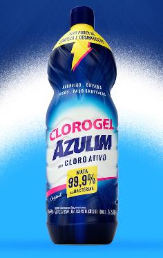LIMP CLOROGEL AZULIM 1L