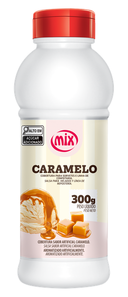Cobertura Mix Sabor Caramelo 300g