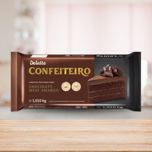 COBERT CHOC DELATTE CONFEITEIRO M  AMARGO 1 10KG