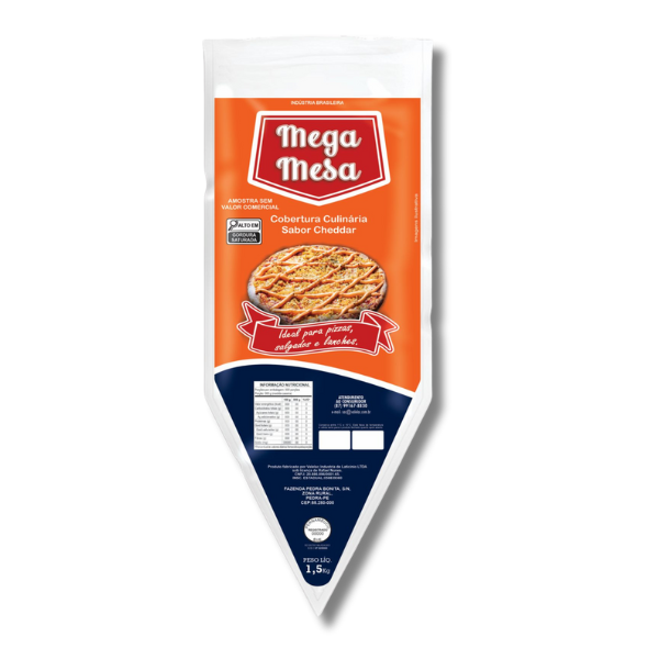 Cobertura Culinaria Mega Mesa Cheddar 1,5KG