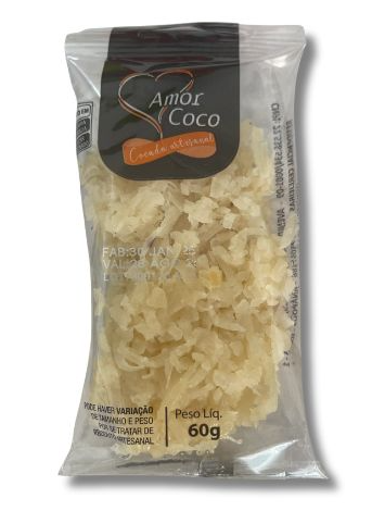 COCADA BRANCA 60G AMOR COCO