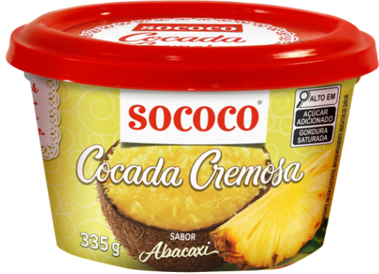 COCADA SOCOCO 335G ABACAXI