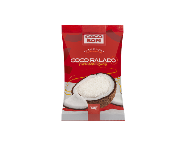 COCO RALADO PURO S/ACUCAR  50G