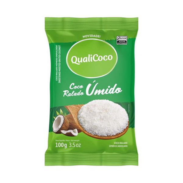COCO RALADO QUALICOCO 100G UMIDO