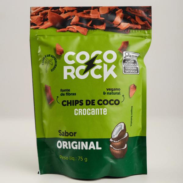CHIPS DE COCO 75G COCO ROCK