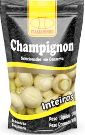 CHAMPIGNONS INTEIRO ITALIANINHO 100G
