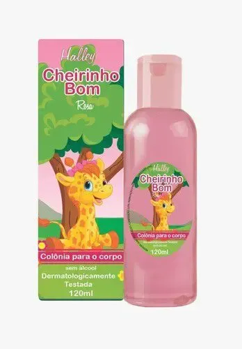COLONIA HALLEY CHEIRINHO BOM ROSA 120ML