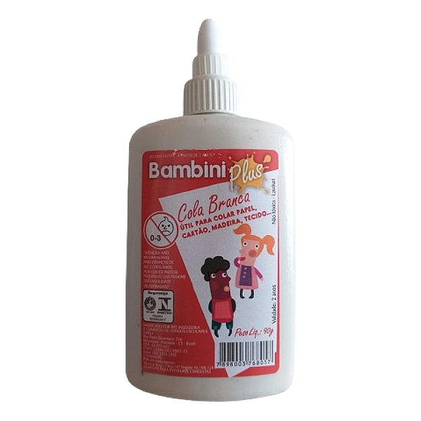 COLA BRANCA BAMBINI 40G UN