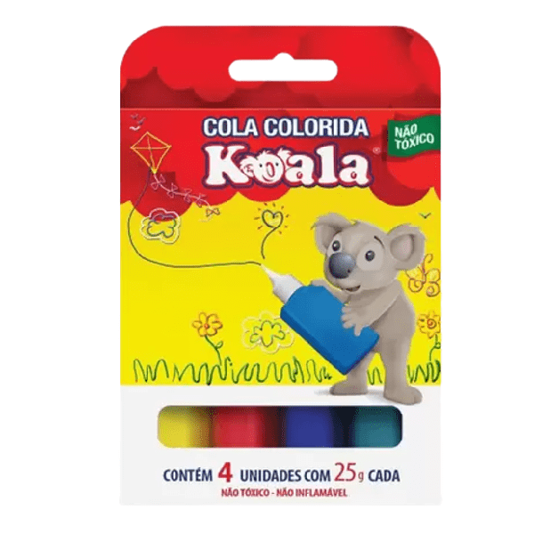COLA KOALA 25G 4UND COLORIDA