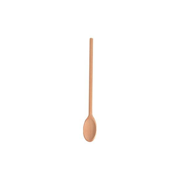COLHER MADEIRA OVAL 39CM