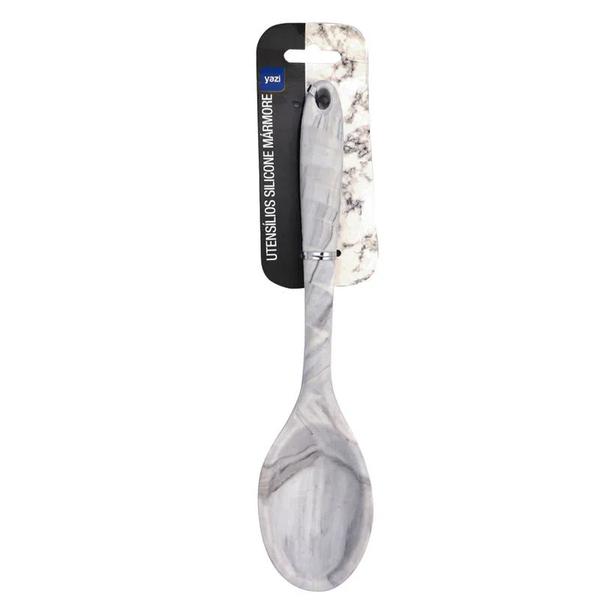 COLHER YAZI SILIC MARMORE 28CM 20744