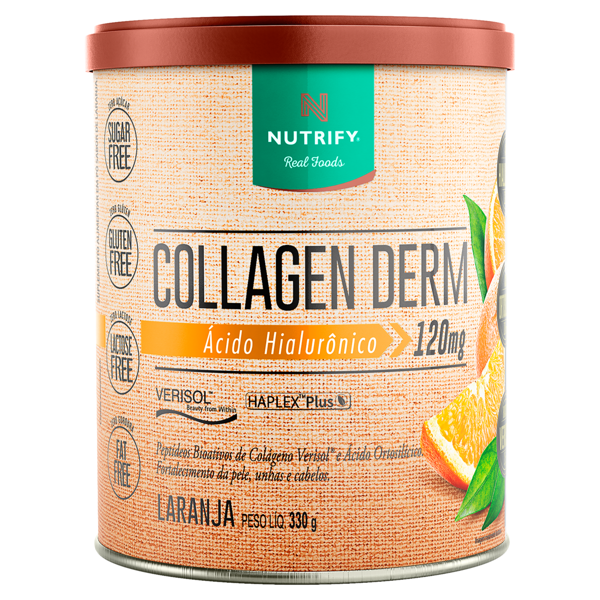 COLLAGEN DERM LARANJA 330G NUTRIFY