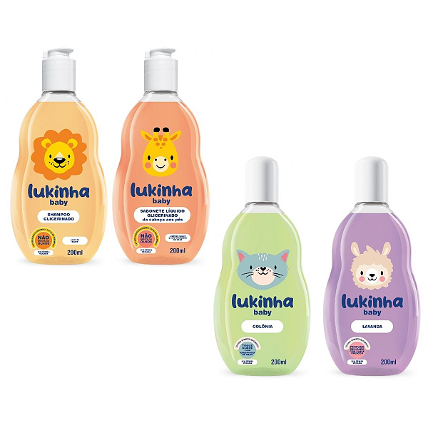 COLONIA INF TRA LA LA 200ML LUKINHA BABY