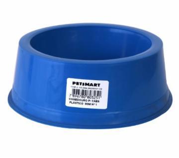 COMEDOURO P/CAES PLÁSTICO MINI