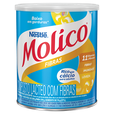 COMPOSTO LACTEO MOLICO DESNAT C/FIBRAS 350G