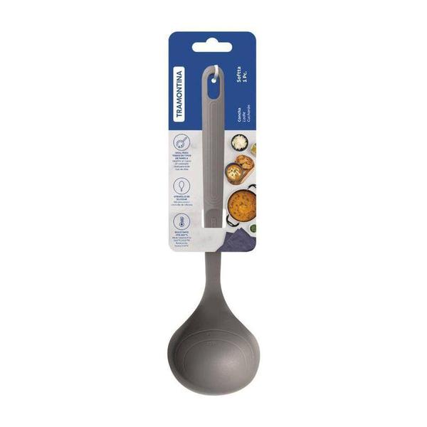 CONCHA TRAMONTINA SOFTTA SILICONE CINZA
