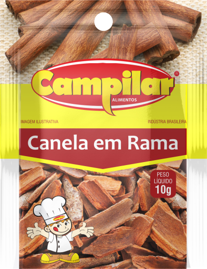 CCAMPILAR CANELA EM CASCA 10G