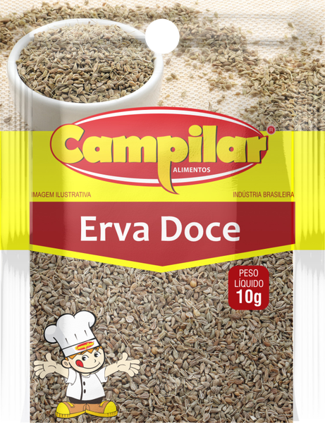 ERVA DOCE CAMPILAR 10GR