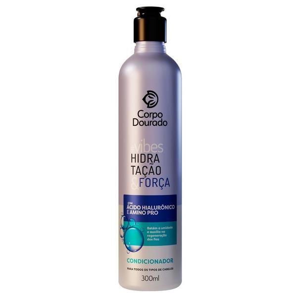COND CORPO DOURADO VIBES HIDRATA. 300ML