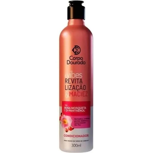 COND CORPO DOURADO VIBES 300ML REVIT