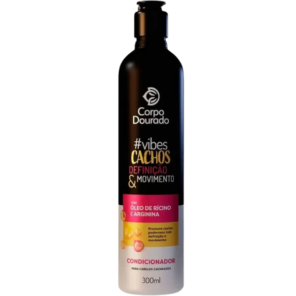 COND VIBES DEFINICAO 300ML CORPO DOURADO