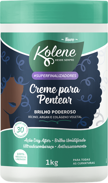 CREME DE PENTEAR KOLENE 1KG BRILHO PODER