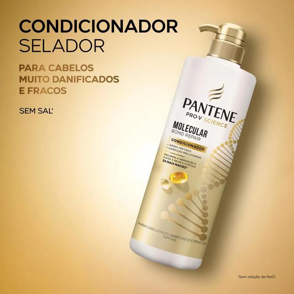 COND PANTENE PRO V SCIE 510ML MOLECULAR BOND