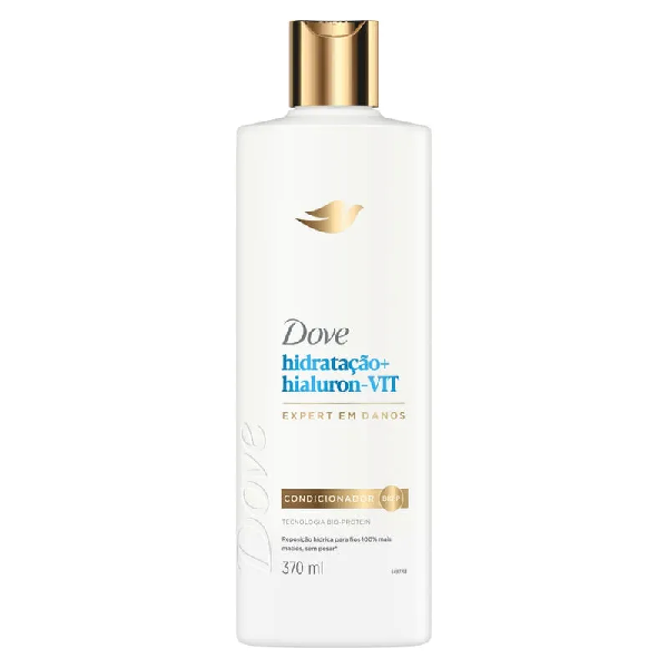 Condicionador Dove 370ml Hidratação + Hialorônico
