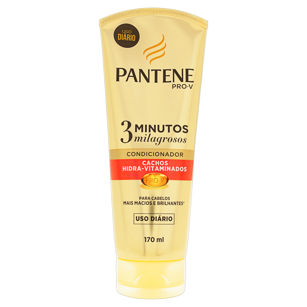 Condic.Pantene 170ml  3 Min. Mil Cachos