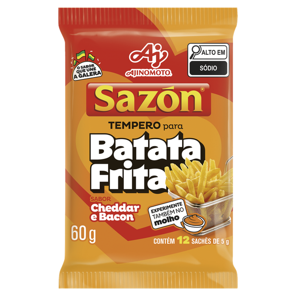 TEMP SAZON 60G BAT FRITA CHED/BACON