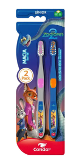 ESCOVA DENTAL CONDOR JUNIOR ZOOTOPIA MACIA 2UN