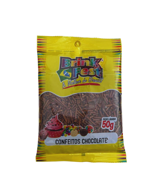 CONFEITO CHOCOLATE GRANULADO C/50G