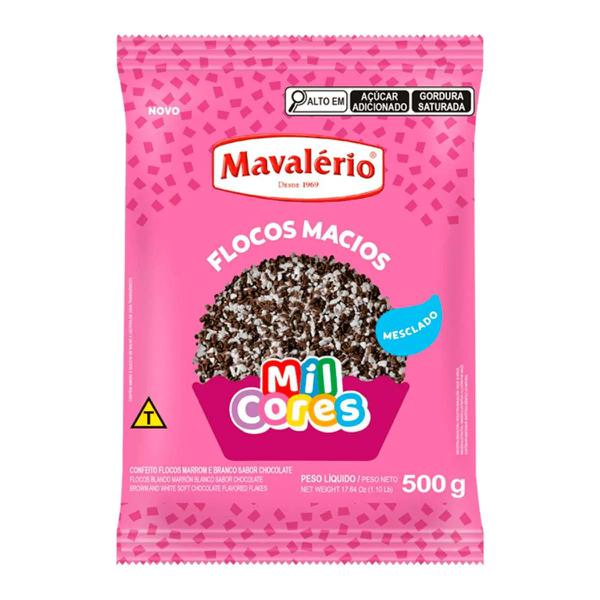 CONFEITO FLOCOS MACIO MESCLADO 500G MIX