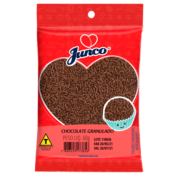 CONFEITO JUNCO 60G BRIGADEIRO