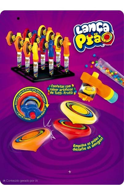 BRINQ LANCA PEAO C/ CONFEITO 12G