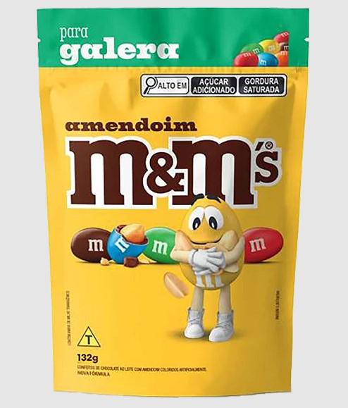 CONF MMS 132GR  CHOCOLAT  AMENDOIM