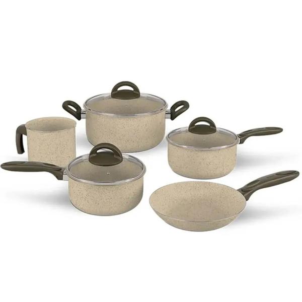 CONJ PANELAS BRINOX 5PCS VANILLA