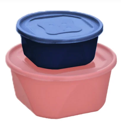 KIT 2 PCS ORGANIZA 3LT 1,2LT QUAD NUDE 