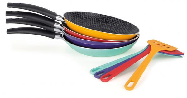 Frigideira Multiflon Color Pop C/Espatula