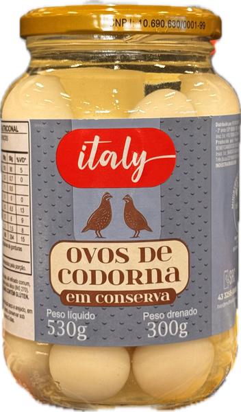 Ovo De Codorna Italy 300g Cons