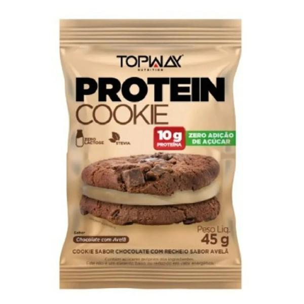 COOKIE PROT TOPWAY 45G CHOC C AVELA