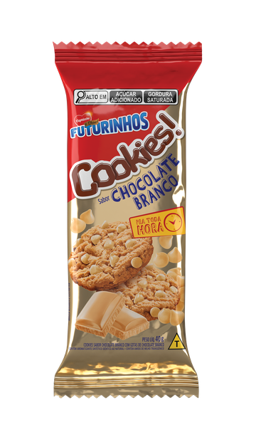 BIC COOKIES CHOC BRANCO FUTURINHOS 40G 30
