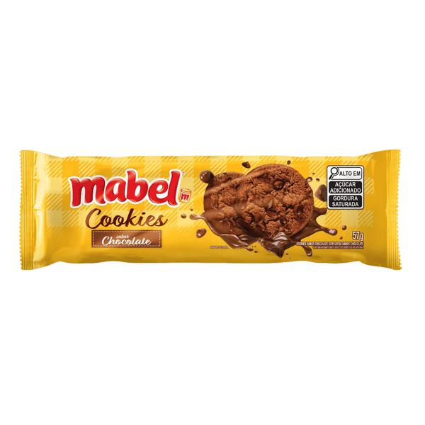 COOKIES MABEL CHOCOLATE C GOTAS CHOC 57G