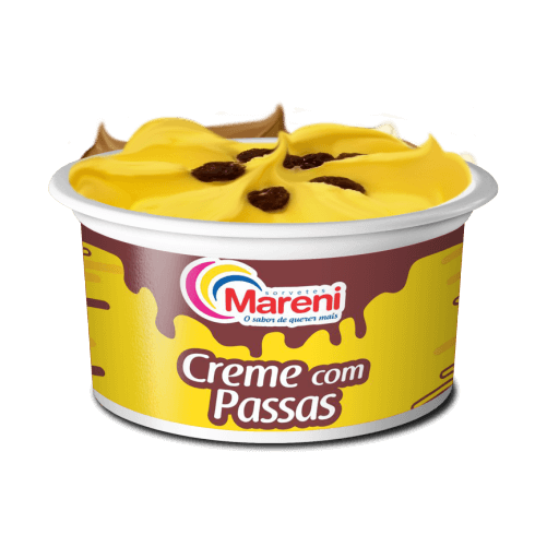 SORVETE MARENI COPO CREME C PASSAS 100G