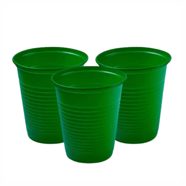 COPO COLORIDO 200ML VERDE ESCURO