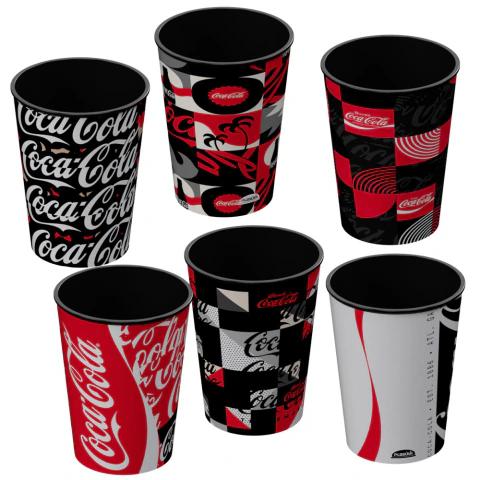 COPO PLASUTIL 320ML COCA COLA